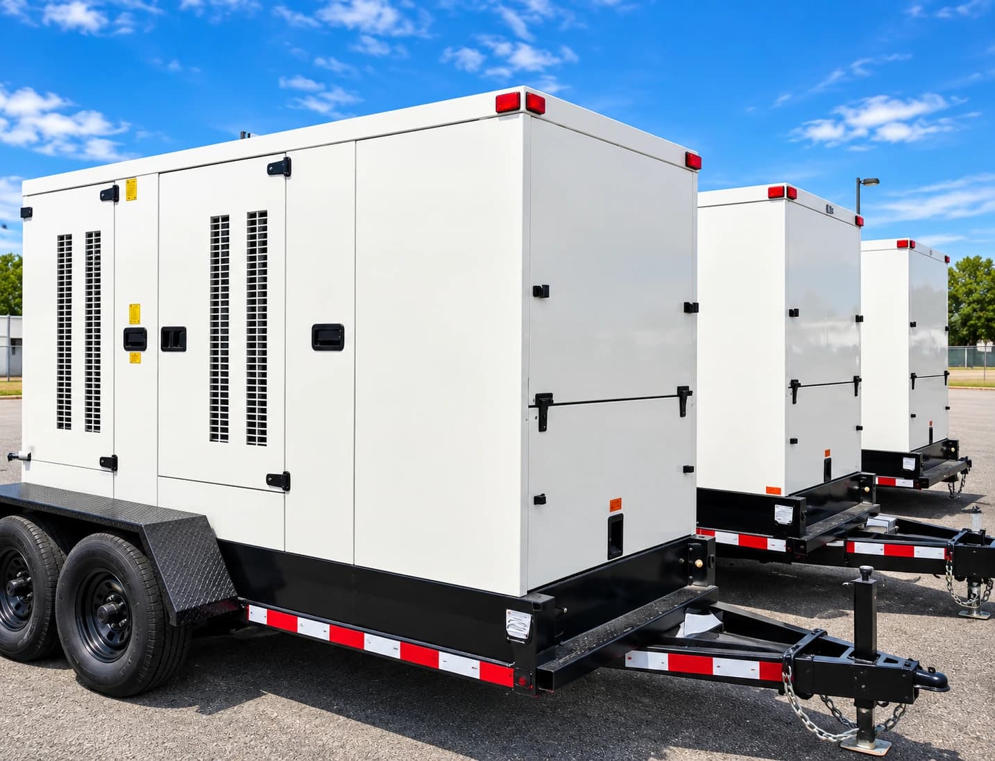 commercial generator trailer rental