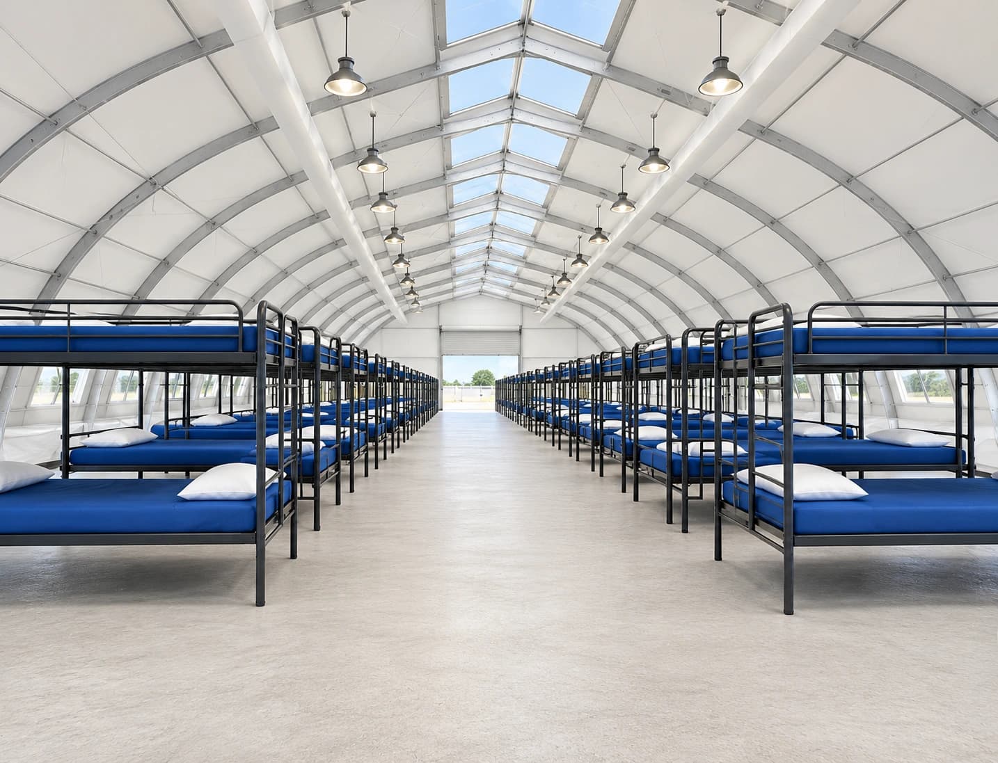 temporary sleeping facilities bunk bed interior